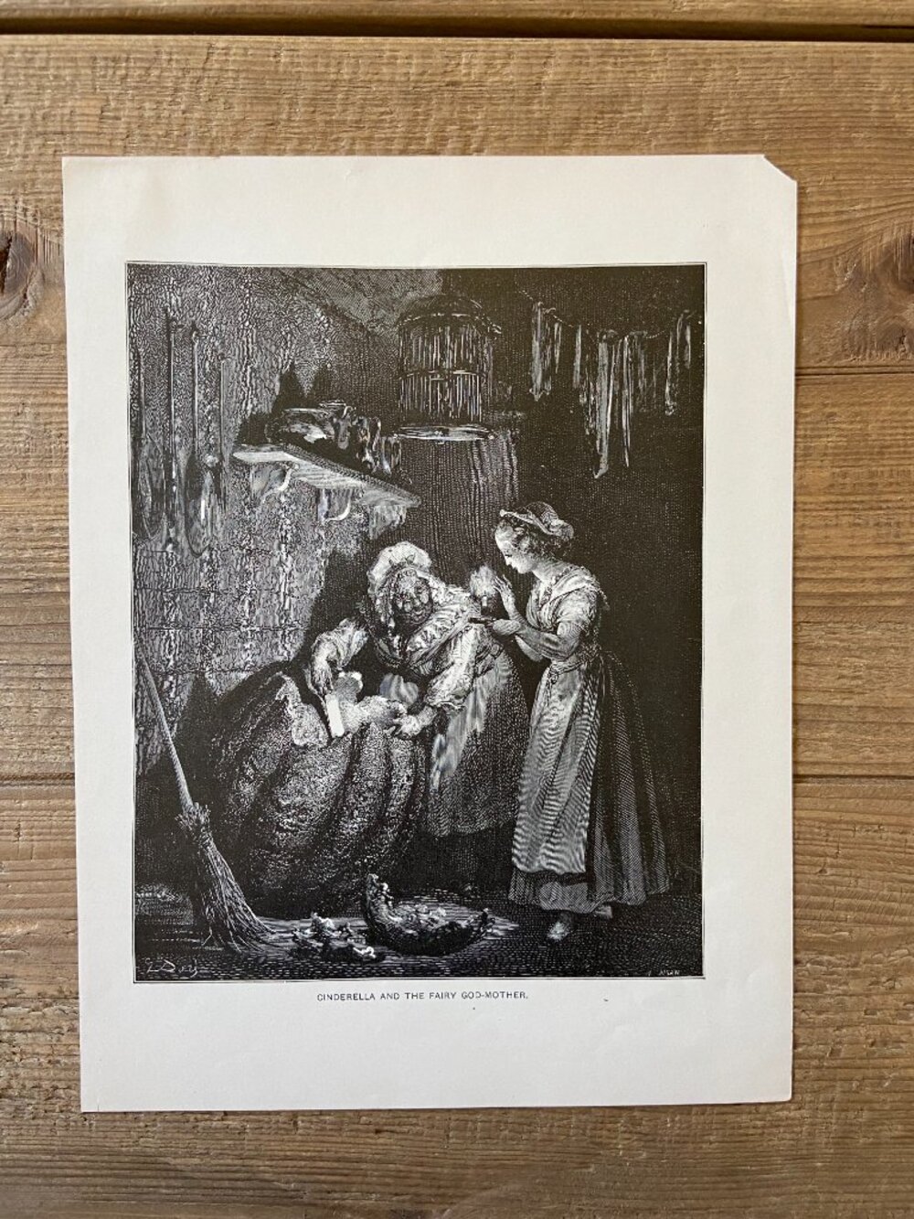 Gustave Dore, Cinderella, Illustration